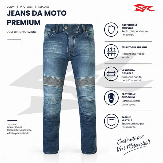 Jeans Da Moto Premium