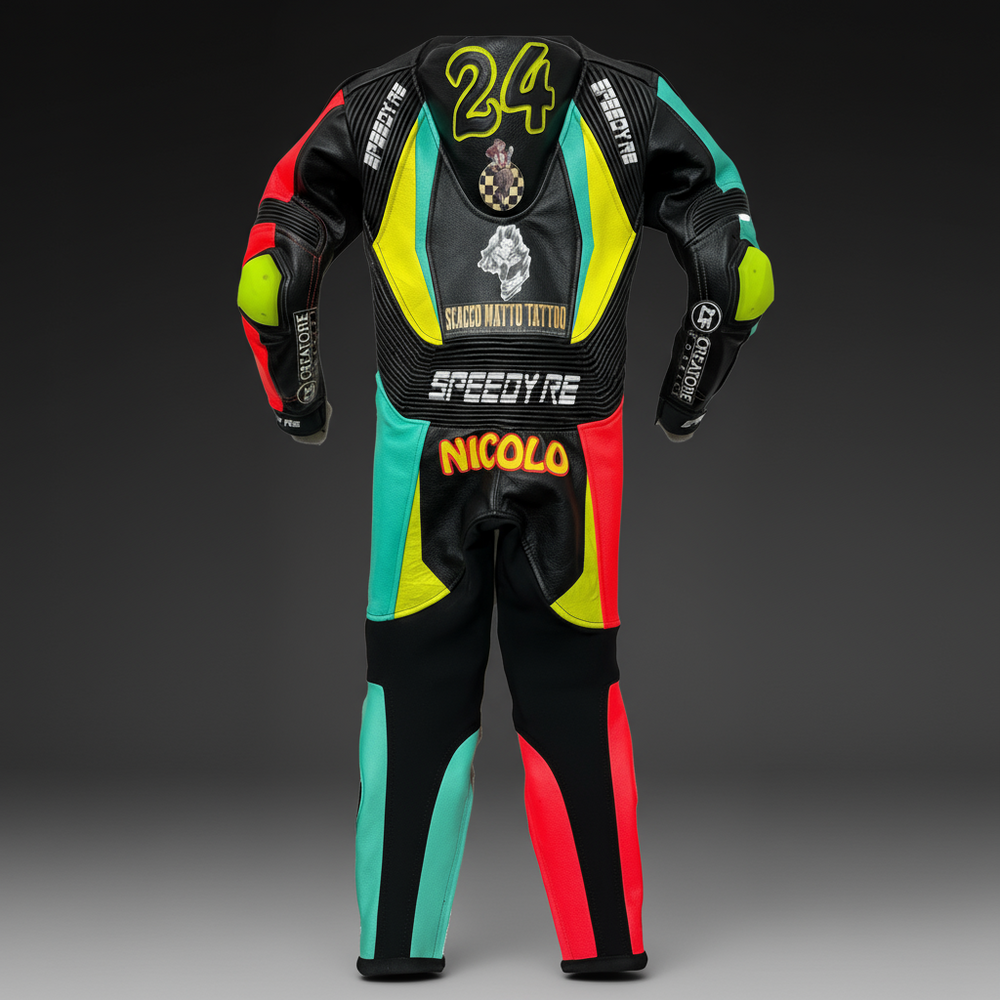 Tuta da Moto per Bambini Personalizzata