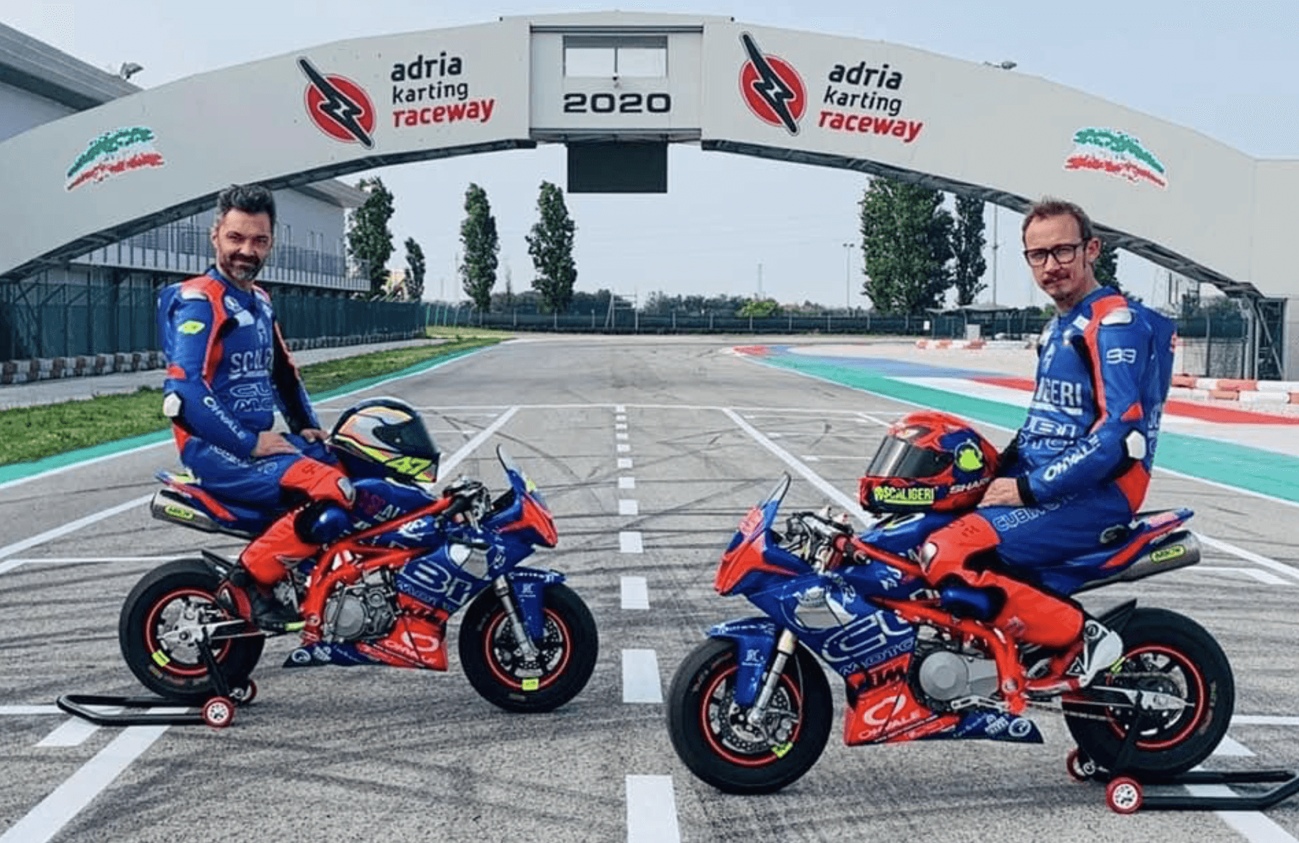 Federico con moto