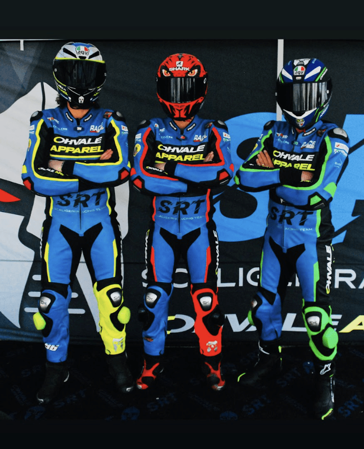 Tre piloti del team